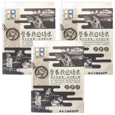 樂米穀場 花蓮富里軟Q糙米, 2.5kg, 3包