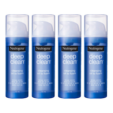 Neutrogena 深層淨化洗卸輕透潔顏油 經典型, 142ml, 4瓶