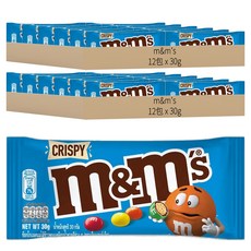 m&m's 脆心牛奶巧克力, 30g, 24包