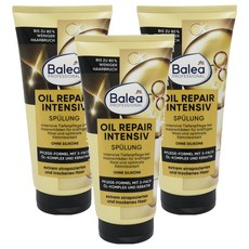 dm Balea 芭樂雅 OIL REPAIR INTENSIV 受損髮質潤髮乳, 深層護理，強韌髮質，易於梳理，無矽靈, 200ml, 3件