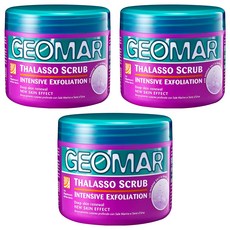 Geomar 吉兒瑪 Thalasso 死海礦物身體磨砂膏, 葡萄籽精華, 強效去角質, 600g, 3罐