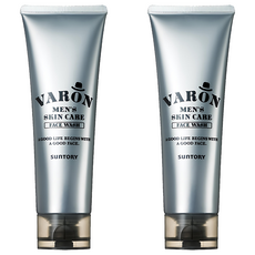 SunTORY 三得利 VARON 汎倫 台灣公司貨 紳仕極淨洗面乳, 120g, 2條