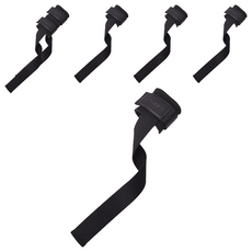 NINE STUDY 矽膠防滑拉力腕帶 WO-642 黑色 41 x 40cm, 6個