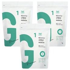 REBOW 高級檸檬酸, 1kg, 3包