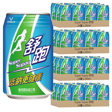 Super Supau 舒跑 運動飲料 低鈉更健康 24罐, 245ml, 96罐