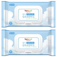 Tamsaa 衣物柔軟香氛烘衣片 棉花香 柔軟衣物 減少靜電 防皺抗皺, 60張, 2包