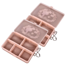 Skater 美樂蒂 藥盒 10.5 x 7.4 x 2.2cm, 2個