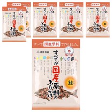 浦島海苔 鮭魚拌飯料, 6個, 28g