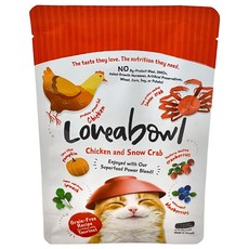 Loveabowl 囍碗 全齡貓 乾飼料, LBC2 雞肉 + 雪蟹, 150g, 1包