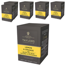TAYLORS 泰勒茶 檸檬香橘風味茶 50公克 (20包), 2.5g, 6盒