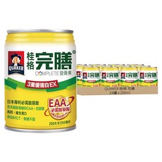 QUAKER 桂格 完膳 營養素3重優蛋白EX, 250ml, 24罐