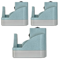 ABEL 力大牌 筆筒膠帶台 TD200, 大理石藍, 3個