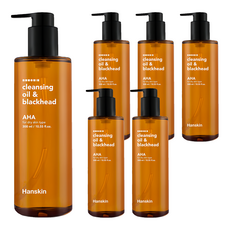 Hanskin AHA 去黑頭深層清潔卸妝油 - 300ml, 6瓶