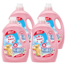 Snuggle 熊寶貝 衣物柔軟精 玫瑰甜心香, 3.2L, 4瓶