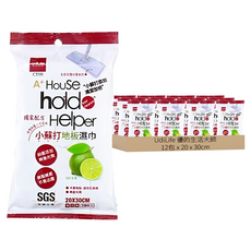 hold 好拖 小蘇打地板潔濕巾, 12包