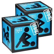 Honey Time 哈妮來 樂活套混合裝保險套, 12入, 2盒