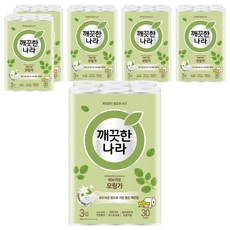 KleanNara 可綠納樂 3層捲筒式衛生紙 草本花香, 30m, 30捲, 6袋