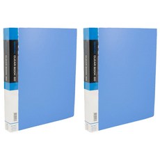 Seeder 新德牌 60頁無內紙資料夾, 藍色, 2本