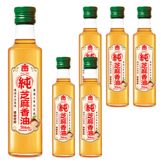 義美 100% 純芝麻香油, 250ml, 6瓶