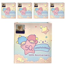 NIIMBOT 雙星仙子防水貼紙/熱感應紙 適用B21S/B1 夢幻獨角獸 315片, 5個