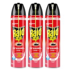 Raid 雷達 快速蟑螂螞蟻藥 清新, 550ml, 3瓶