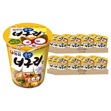 NONGSHIM 農心 爽口海鮮烏龍杯麵, 63g, 24入