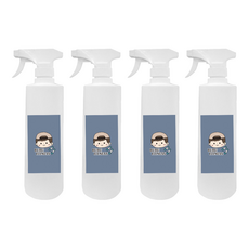 BUBUFITNESS 次氯酸水, 超值家用瓶, 隨時防護, 500ml, 4瓶