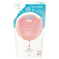 BCL momo puri 彈潤蜜桃保濕化妝水補充包, 180ml, 1包