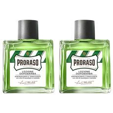 PRORASO 鬍後水 綠標 薄荷 100ml, 2瓶