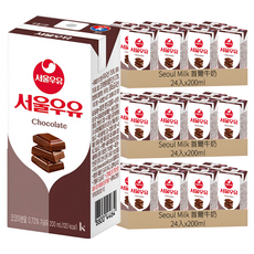Seoul Milk 首爾牛奶 無菌巧克力牛奶 200ml (120kcal), 72入