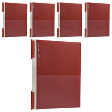 KOKUYO 國譽 ME 文件夾A4 299 x 220 x 8mm, 跑道紅, 5個