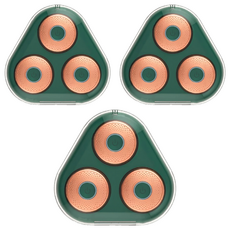 Smart Bearing 智慧魔力 至尊充電款石墨烯紅外線艾灸儀 附艾灸貼片 x 30片 A68, 3個