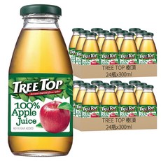 TREE TOP 樹頂 100% 蘋果汁，全天然, 300ml, 48瓶