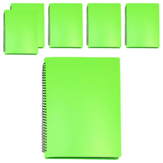 不反光樂譜夾30頁60面 A4文件夾, 綠色, 6個