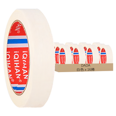 DADA 紙膠帶 Set 白色 15毫米 x 20公尺 4入, 16捲