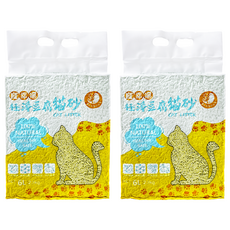 寵幸福 極淨豆腐貓砂 2包 小蒼蘭 6L 強效除臭 可沖馬桶