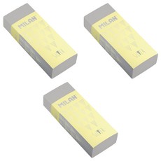 MILAN Nata® 橡皮擦, 璀璨系列 4色 顏色隨機, 3個