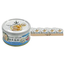 漁豐 6號膳食高齡貓湯罐, 鮪魚慕斯&賴氨酸&軟骨素, 80g, 24罐