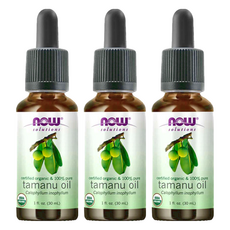 now foods 美國USDA有機認證 純海棠果保濕油, 30ml, 3瓶