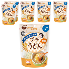 和寓良品 寶寶無鹽烏龍麵 適合7個月以上 日本產, 100g, 6包