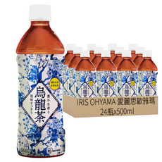 IRIS OHYAMA 愛麗思歐雅瑪 烏龍茶, 500ml, 24瓶