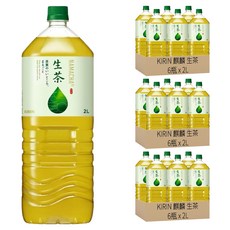 KIRIN 麒麟 生茶 大罐生茶, 2L, 18瓶