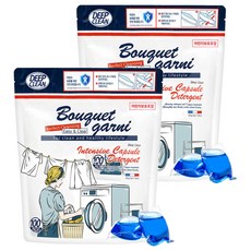 BOUQUET GARNI 洗衣膠囊 高濃縮配方 深層清潔, 100顆, 2袋