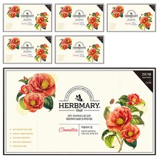 Herbmary 香氛柔軟烘衣片 山茶花香 120張1盒, 6盒, 120張