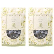 GreenMarket 菓青市集 原味水煮瓜子/葵瓜子 泡茶, 300g, 2包
