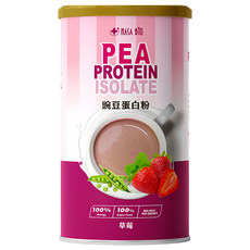 NASA BIO 豌豆蛋白粉 草莓口味 無乳糖 無過敏原, 500g, 1罐