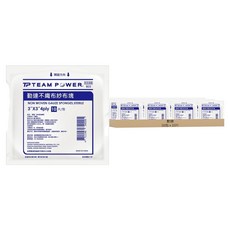 勤達 醫用滅菌不織布紗布 4P 3 x 3吋, 16包, 10片