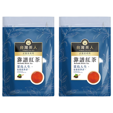 台灣茶人 正能量系列 靠譜紅茶, 2g, 25包, 2袋