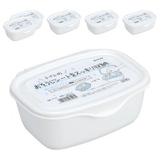 inomata濕紙巾盒 尺寸18.1 x 13.7 x 7.5cm 簡約設計 有效防止濕紙巾乾燥 居家收納好幫手, 6個, 白色