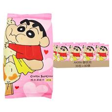 AKIRA 御衣坊 蠟筆小新純水濕紙巾 貪吃小新款, 1包, 36包